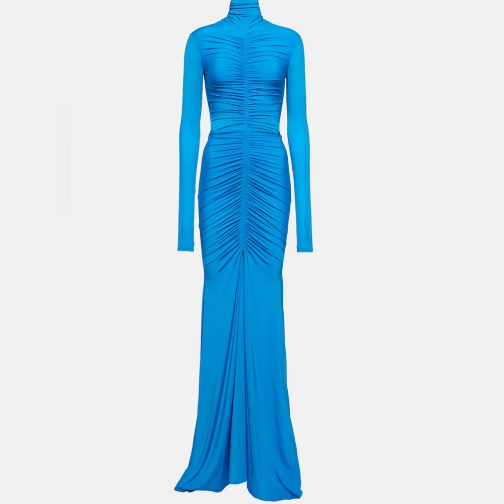 Garner turtleneck gown